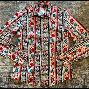 CRUEL Girl NWT Snap Rodeo Western Shirt